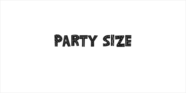PARTY SIZE Logo