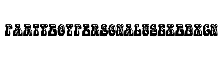 PARTYBOYPERSONALUSE-XBdXCn  Descarca Fonturi Gratis