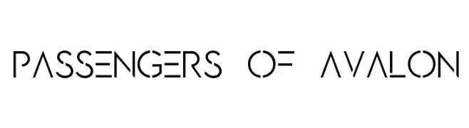 PASSENGERS OF AVALON  Frei Schriftart Herunterladen