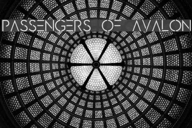 PASSENGERS OF AVALON Font examples