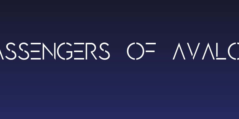 PASSENGERS OF AVALON Social Header