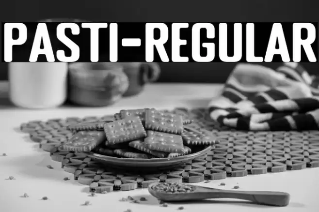 PASTI-Regular Font examples