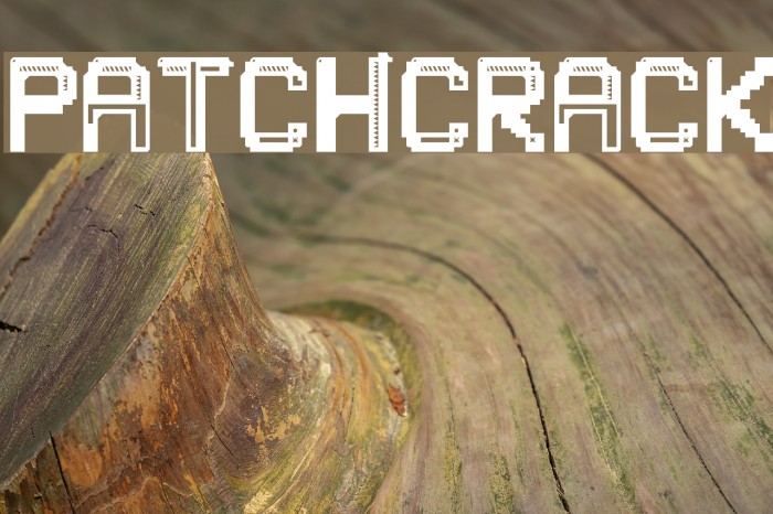 PATCHCRACK Font examples