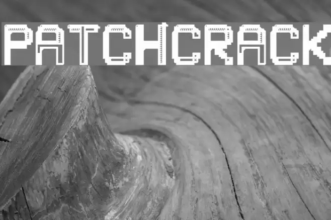 PATCHCRACK Font examples