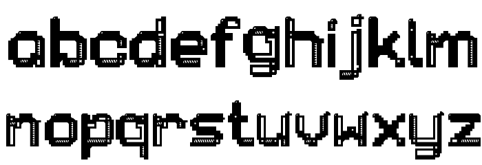 PATCHCRACK Font LOWERCASE