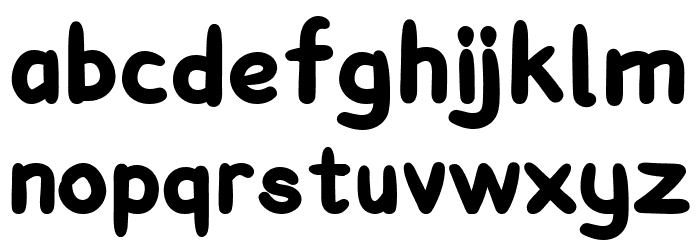 PATRA Bold Font LOWERCASE