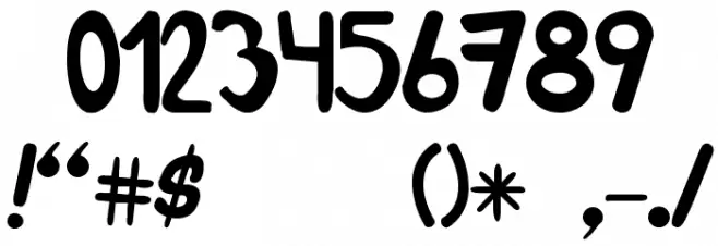 PATRONATO 21 Font OTHER CHARS