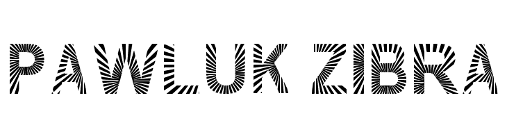 PAWLUK ZIBRA  Descarca Fonturi Gratis