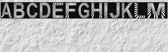 PAWLUK ZIBRA Font examples