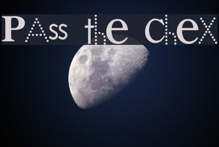 PAss the CheX Example 1