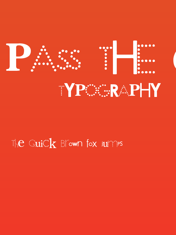 PAss the CheX Poster