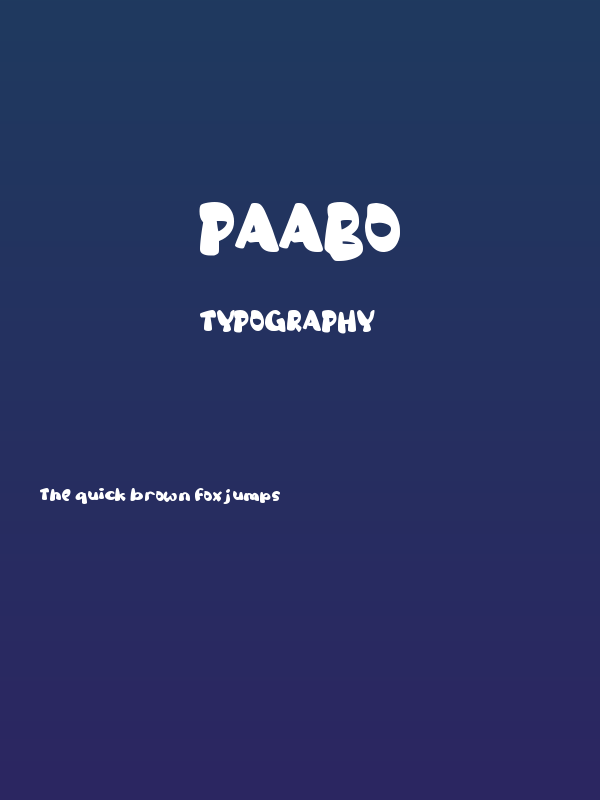 Paabo Poster
