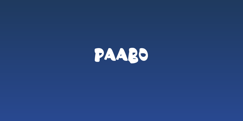 Paabo Social Header
