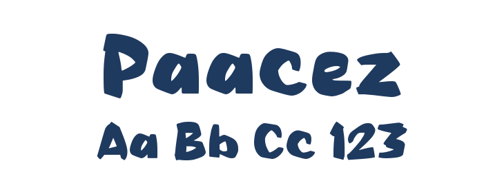 Paacez Font Preview