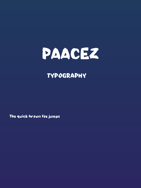 Paacez Poster
