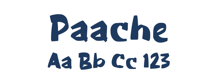 Paache Font Preview