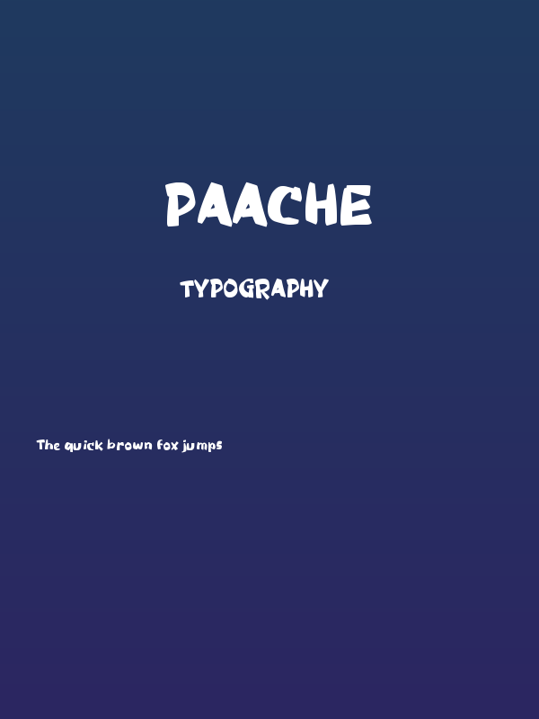 Paache Poster