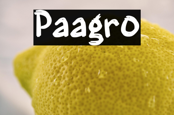 Paagro Example 2