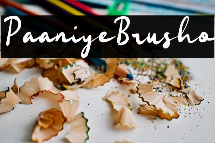 Paaniye Brusho Example 1