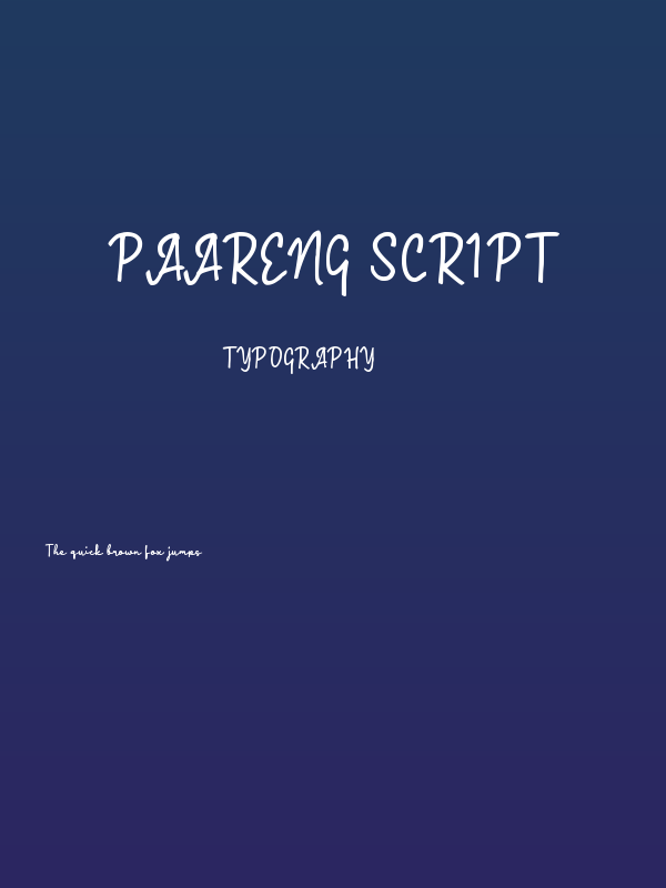 Paareng Script Poster