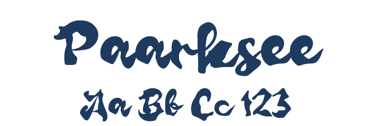 Paarksee Font Preview