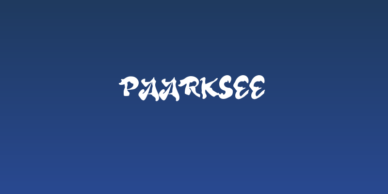 Paarksee Social Header