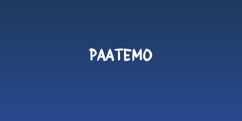 Paatemo Social Header