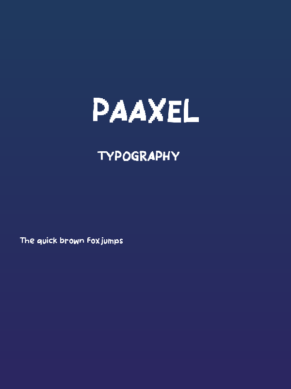 Paaxel Poster