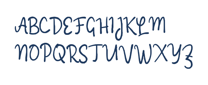 Pabaeng Signature Uppercase