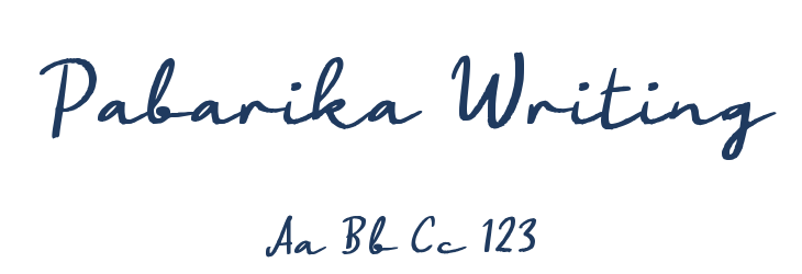 Pabarika Writing Font Preview