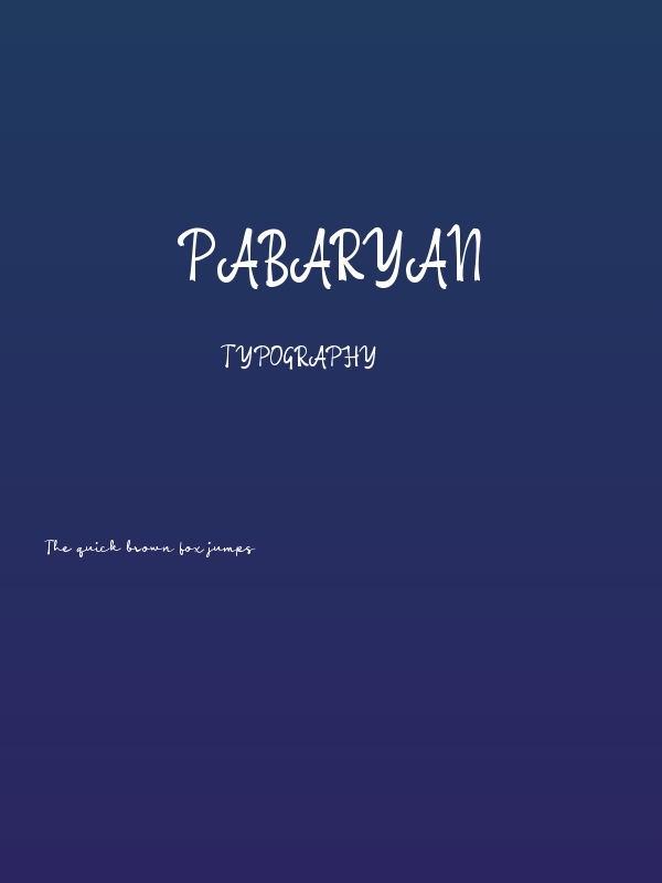Pabaryan Poster