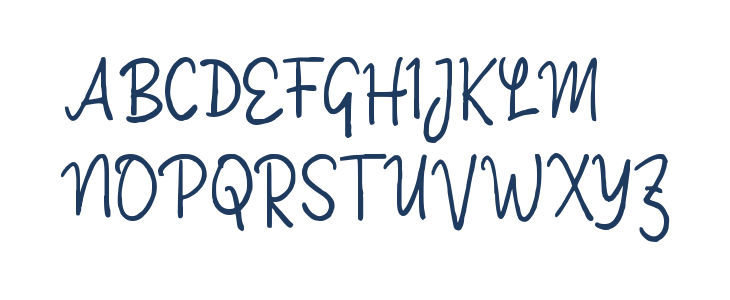 Pabasing Signature Uppercase