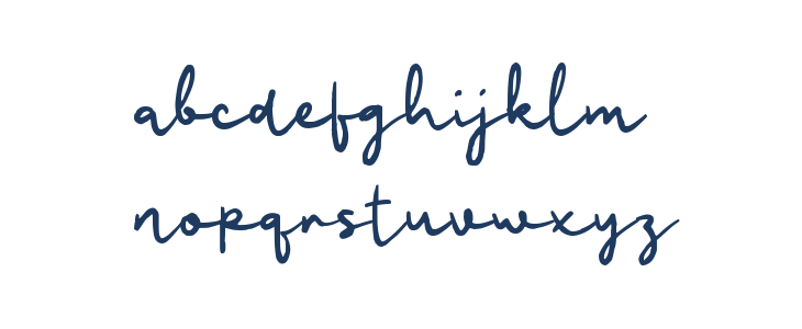 Pabasing Signature Lowercase