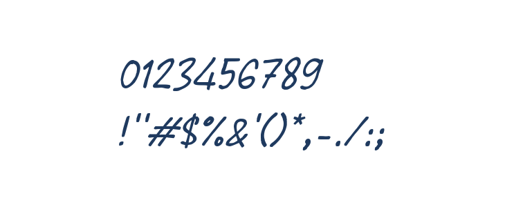 Pabeanya Script Other Characters