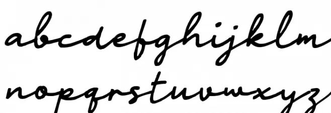 Pabeanya Script خط أحرف صغيرة