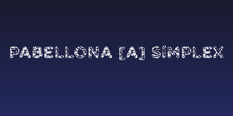 Pabellona [A] Símplex Social Header