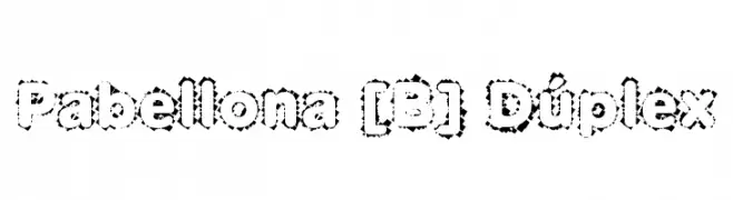 Pabellona [B] Dúplex  Frei Schriftart Herunterladen