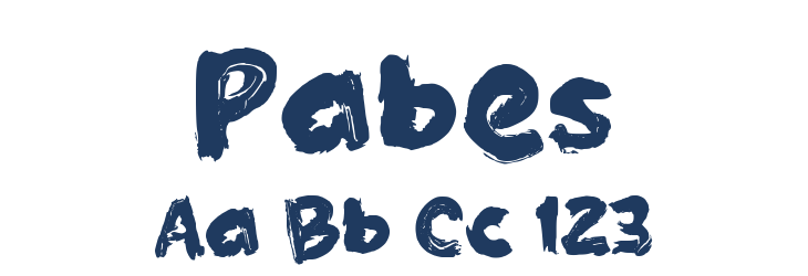 Pabes Font Preview