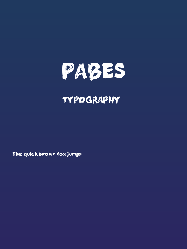 Pabes Poster