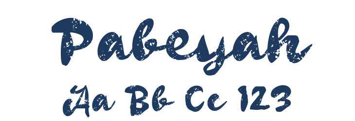 Pabeyah Font Preview