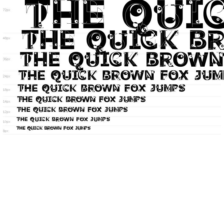 PabloSansCaps Waterfall