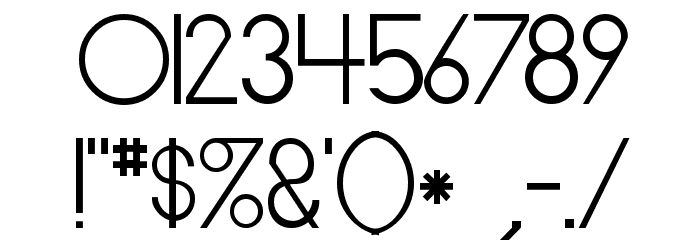 Pabloco Font OTHER CHARS