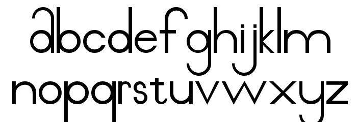Pabloco Font LOWERCASE