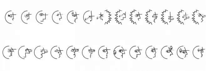PablosChildren Schriftart Groß