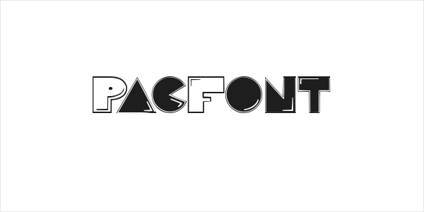 PacFont Logo
