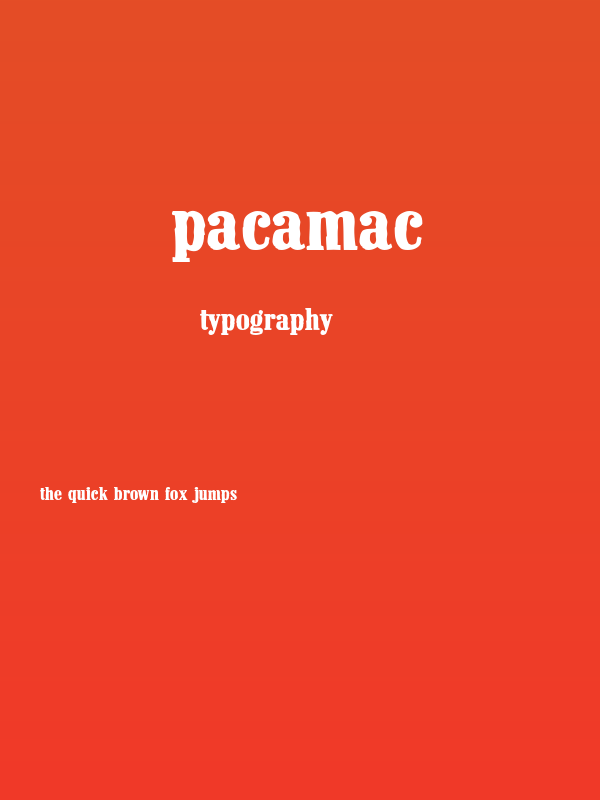 Pacamac Poster