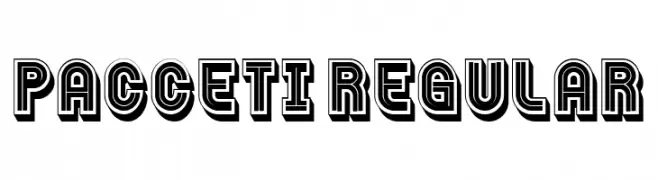 Pacceti Regular  Fuentes Gratis Descargar