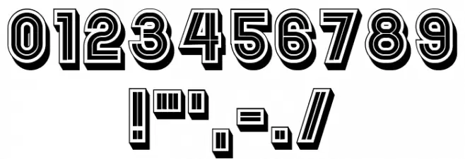 Pacceti Regular Font OTHER CHARS