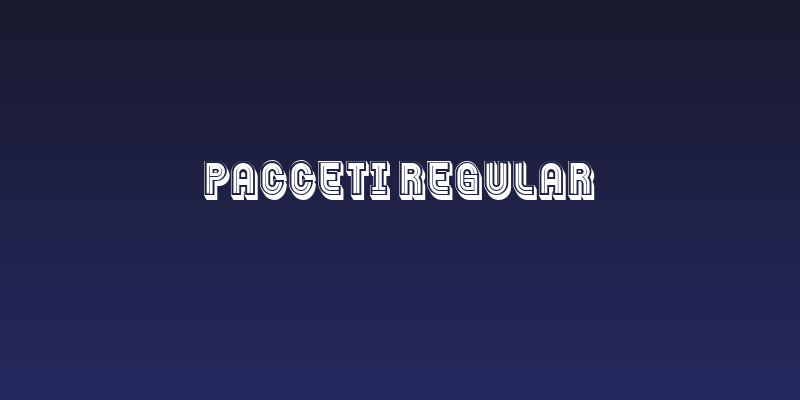 Pacceti Regular Social Header