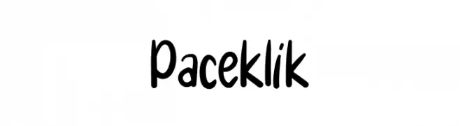 Paceklik  フリーフォントのダウンロード
